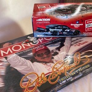 Monopoly Parker Brothers Dale Earnhard Collector’s Edition NASCAR Bundle